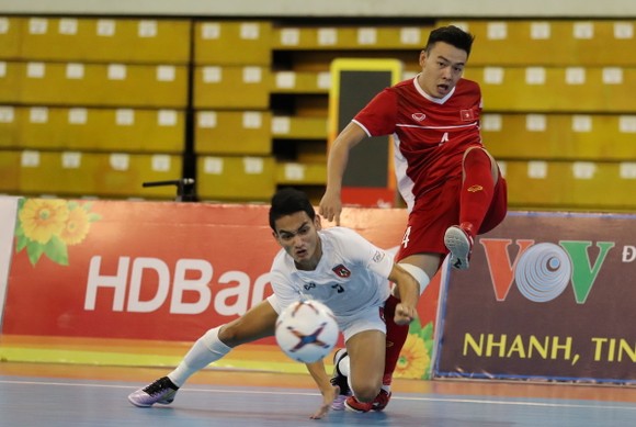 Đội Việt Nam giành chiến thắng thuyết phục trước Myanmar để lấy vé tham dự VCK châu Á 2020. Ảnh: Anh Trần