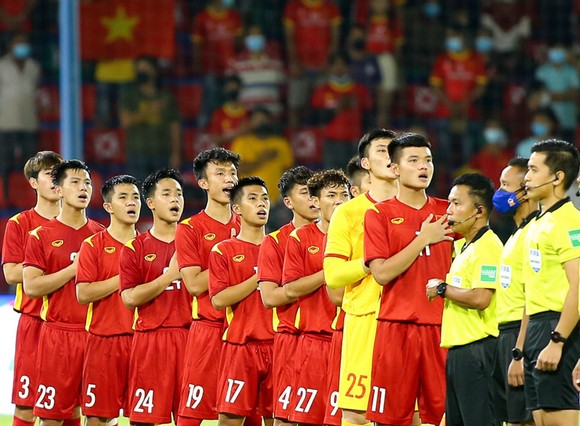 Các cầu thủ U23 Việt Nam luôn thể hiện khát vọng chiến thắng mạnh mẽ tại giải lần này. Ảnh: HOÀNG TÙNG
