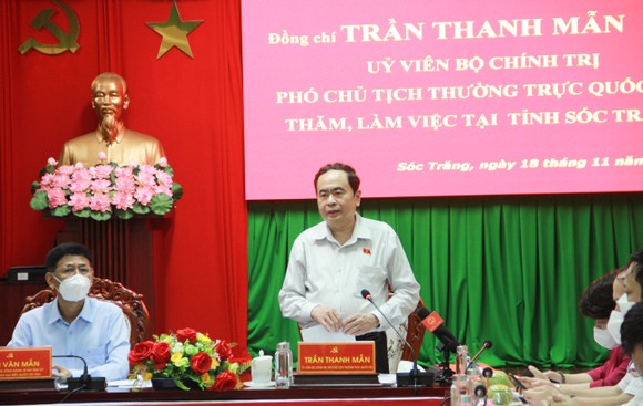 Phó Chủ tịch Quốc hội Trần Thanh Mẫn: Cán bộ và người dân không được chủ quan dù đã tiêm 2 mũi vaccine ảnh 1