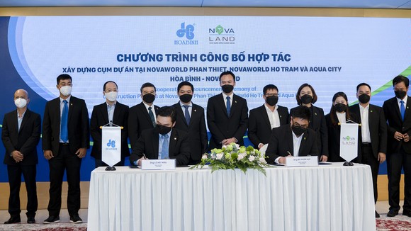 Hòa Bình tiếp tục đồng hành cùng Novaland xây dựng các cụm dự án quy mô lớn ảnh 1