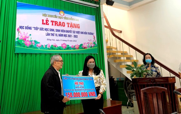 Vedan Việt Nam tiếp tục đồng hành cùng Hội Khuyến học tỉnh Đồng Nai ảnh 1