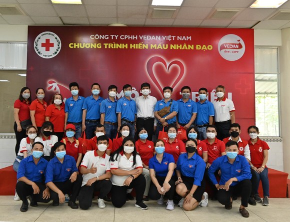 Công ty CPHH Vedan Việt Nam tổ chức Chương trình Hiến máu Nhân đạo 'Một giọt máu-Triệu tấm lòng' ảnh 1