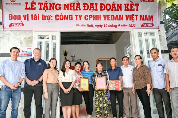 Vedan Việt Nam hỗ trợ các hộ dân khó khăn hoàn thành 'ngôi nhà mơ ước' ảnh 1