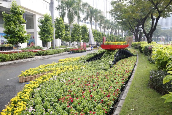 Khách tham quan Hội hoa xuân Phú Mỹ Hưng phải tuân thủ 5K ảnh 3