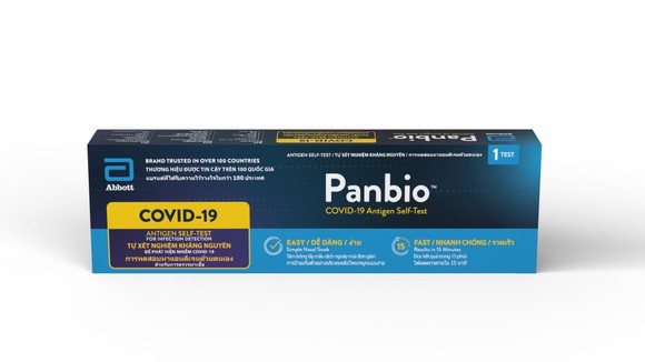 Bộ tự xét nghiệm nhanh kháng nguyên Covid-19 Panbio™ của Abbott được Bộ Y tế phê duyệt