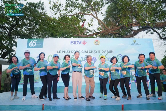 BIDV khởi động giải chạy online “ BIDVRun – Cho cuộc sống Xanh 2022” ảnh 1