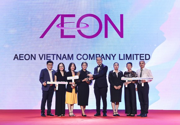 AEON Việt Nam tiếp tục là “Nơi làm việc tốt nhất châu Á 2022” 