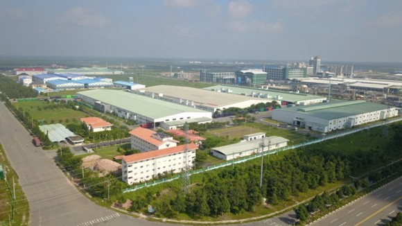 Khu công nghiệp Chơn Thành, một trong những khu công nghiệp lớn tại Bàu Bàng