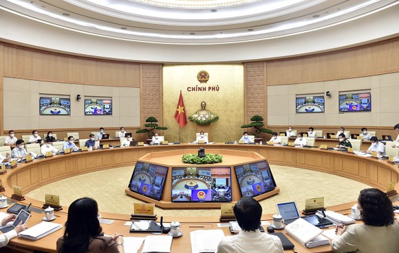 Họp Chính phủ thường kỳ, Thủ tướng Phạm Minh Chính yêu cầu: “Nghĩ thật, nói thật, làm thật, hiệu quả thật" ảnh 1