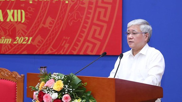 Chủ tịch Ủy ban Trung ương MTTQ Việt Nam Đỗ Văn Chiến  ​