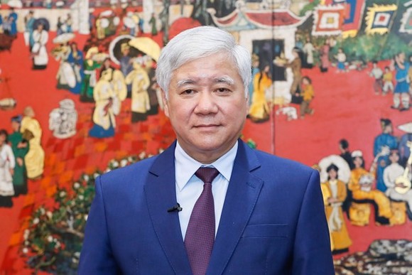 Chủ tịch Ủy ban Trung ương MTTQ Việt Nam chúc mừng Tết cổ truyền Chôl Chnăm Thmây năm 2022