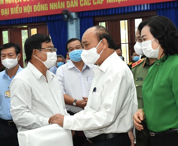 Cử tri vùng đất cách mạng vui mừng được gặp mặt, nói chuyện trực tiếp với Chủ tịch nước ảnh 2