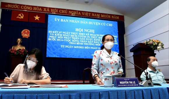 Chủ tịch HĐND TPHCM Nguyễn Thị Lệ: 'Kết quả tại huyện Củ Chi là thành quả chung của người dân' ảnh 2