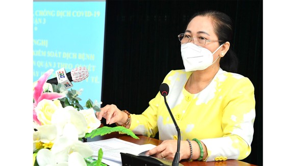 Chủ tịch HĐND TPHCM Nguyễn Thị Lệ: quận 3 cơ bản kiểm soát được dịch Covid-19  ​ ảnh 2