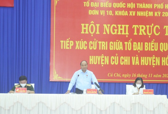 Chủ tịch nước Nguyễn Xuân Phúc: TPHCM cần lấy lại vị thế, hình ảnh trên mọi phương diện ảnh 3