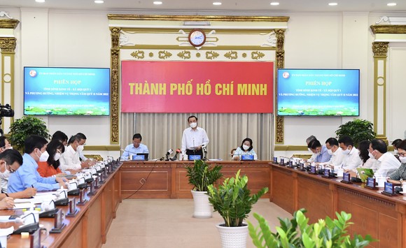 Bí thư Thành ủy TPHCM Nguyễn Văn Nên: Tăng trưởng trong quý 1-2022 chứng minh cho sự nỗ lực, quyết tâm của TPHCM  ảnh 1