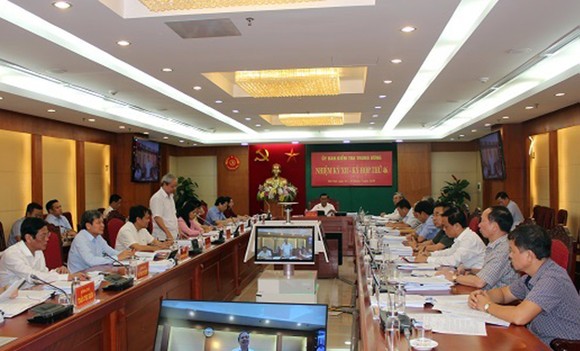 Ủy ban Kiểm tra Trung ương họp Kỳ 46 ở Hà Nội từ ngày 15 đến 17-7