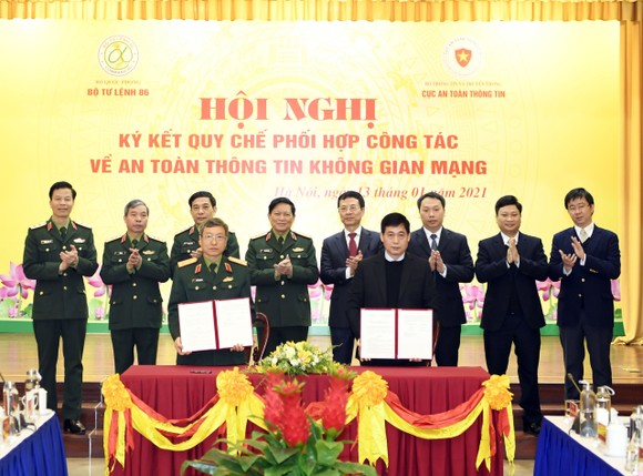 Bộ Quốc phòng và Bộ TT-TT phối hợp bảo đảm an toàn thông tin trên không gian mạng ảnh 2