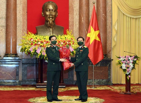 Thượng tướng Nguyễn Tân Cương được bổ nhiệm làm Tổng Tham mưu trưởng Quân đội nhân dân Việt Nam ảnh 5