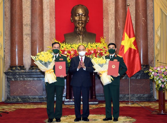 Bộ trưởng Bộ Quốc phòng Phan Văn Giang được thăng quân hàm Đại tướng ảnh 4