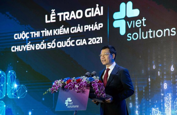 Trao giải cuộc thi Viet Solutions 2021 ảnh 4