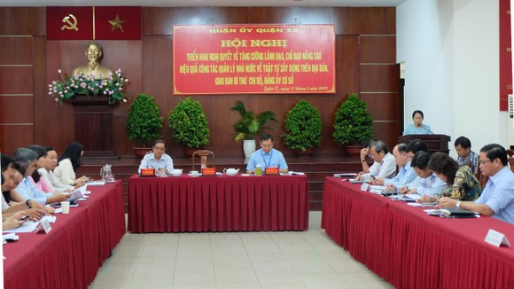 Phó Bí thư Thành ủy TPHCM Võ Thị Dung phát biểu chỉ đạo tại hội nghị
