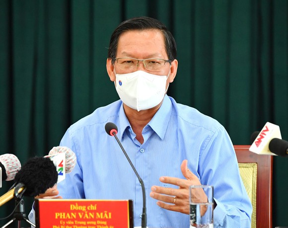 Đồng chí Phan Văn Mãi làm Trưởng Ban Chỉ đạo phòng chống dịch Covid-19 TPHCM