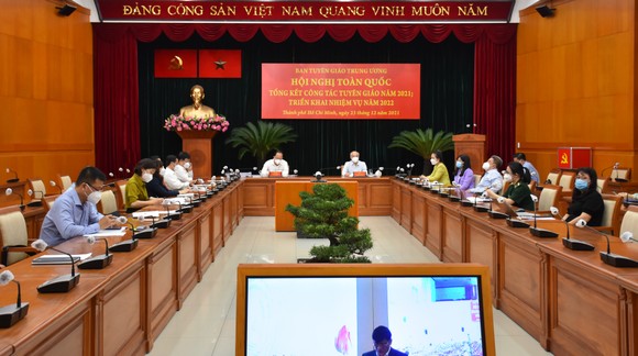 Trưởng Ban Tuyên giáo Thành ủy TPHCM Phan Nguyễn Như Khuê:  Dịch bệnh cho TPHCM nhiều bài học quý trong tuyên truyền ảnh 2