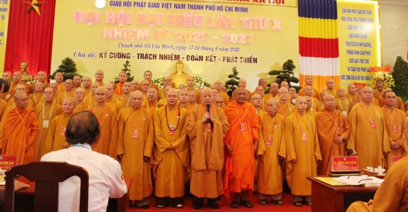 Hòa thượng Thích Lệ Trang làm Trưởng Ban Trị sự Giáo hội Phật giáo Việt Nam TPHCM ảnh 5