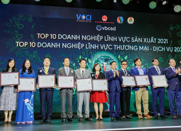 C.P. Việt Nam năm thứ 2 liên tiếp đạt 'Top 10 Doanh nghiệp bền vững Việt Nam - lĩnh vực sản xuất' ảnh 3