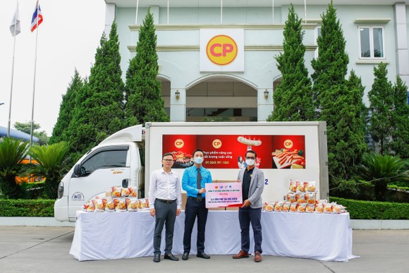C.P. Việt Nam đồng hành hỗ trợ thực phẩm cho các tình nguyện viên tại Sea Games 31 ảnh 1