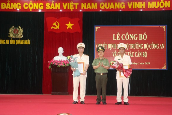 Bổ nhiệm tân Giám đốc Công an tỉnh Quảng Ngãi ảnh 1