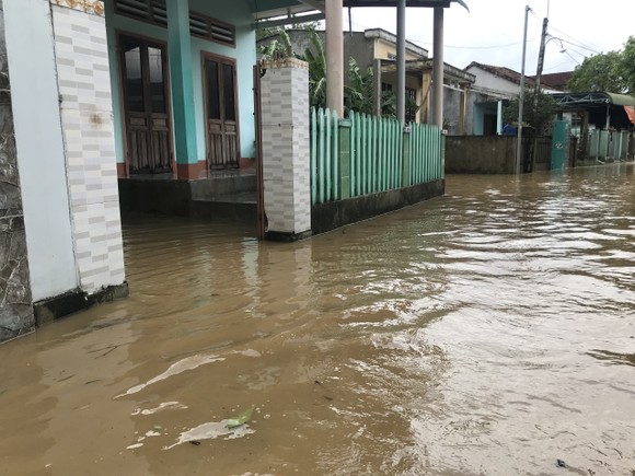 Nước lũ dâng cao, nhiều nơi ở Quảng Ngãi bị ngập sâu ảnh 10