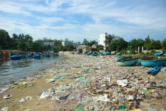 Quảng Ngãi: Rác thải tiếp tục 'bức tử' bãi biển Sa Kỳ ảnh 2