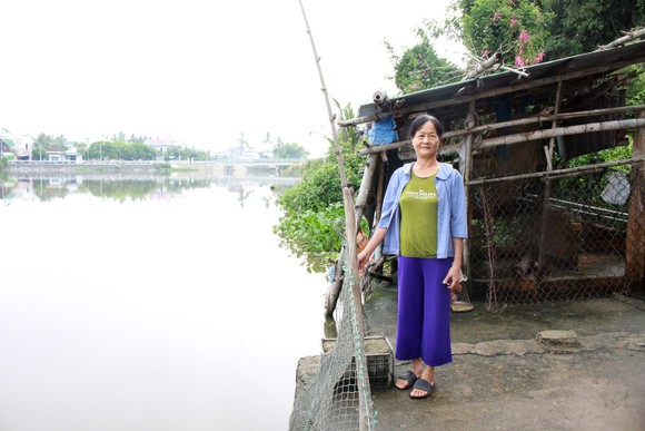 Quảng Ngãi: Nguy cơ sạt lở bờ sông Hưng Nhơn ảnh 2