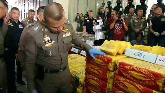 Thái Lan "cất lưới" 2 mẻ ma túy đá khủng 71 triệu USD ảnh 2