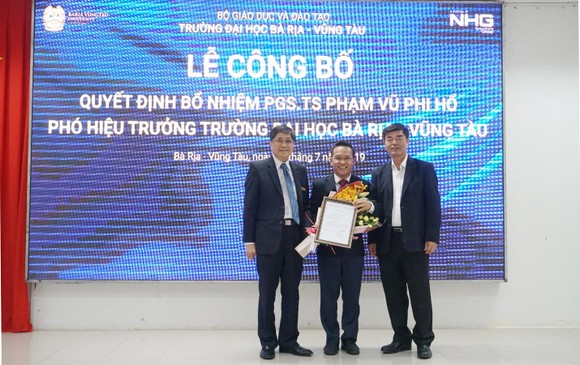 PGS.TS Phạm Vũ Phi Hổ được bổ nhiệm làm Phó Hiệu trưởng Đại học Bà Rịa – Vũng Tàu ảnh 2