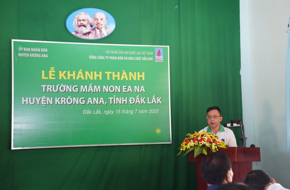 PVFCCo khánh thành công trình Trường Mầm non Ea Na, huyện Krông Ana, tỉnh Đắk Lắk ảnh 3