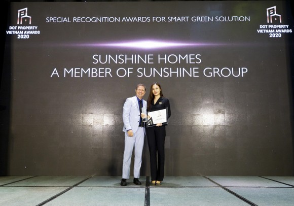 Giải pháp Xanh - Thông minh giúp Sunshine Homes ghi dấu ấn tuyệt đối tại lễ trao giải DOT Property Vietnam Awards 2020 ảnh 1