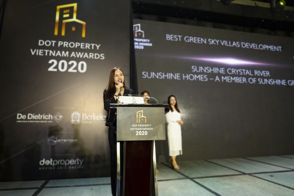Giải pháp Xanh - Thông minh giúp Sunshine Homes ghi dấu ấn tuyệt đối tại lễ trao giải DOT Property Vietnam Awards 2020 ảnh 3