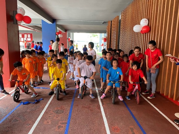 Gần 1.000 học sinh mầm non hệ thống Saigon Academy tham gia hội thao đa quốc gia ảnh 1