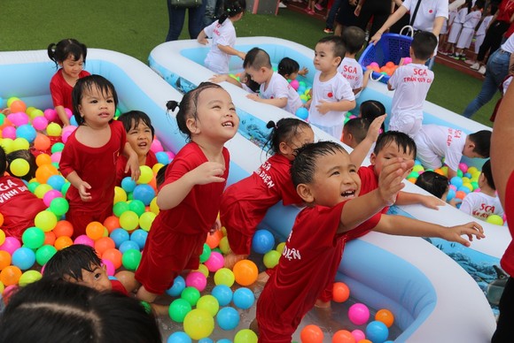 Gần 1.000 học sinh mầm non hệ thống Saigon Academy tham gia hội thao đa quốc gia ảnh 2
