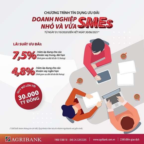 Agribank dành 70.000 tỷ đồng và 150 triệu USD cho các gói tín dụng ưu đãi dành riêng cho doanh nghiệp ảnh 2