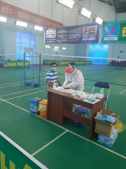 PVFCCo triển khai tiêm vaccine Covid-19 cho người lao động ảnh 1
