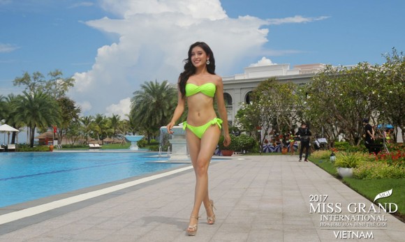 Ngắm dàn người đẹp Miss Grand International 2017 đầy quyến rũ trong phần thi áo tắm ảnh 9