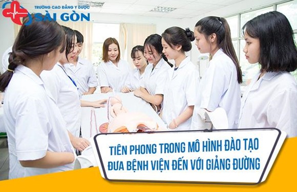 Trường Cao Đẳng Y Dược Sài Gòn đơn vị uy tín đào tạo nguồn nhân lực y tế trên địa bàn TPHCM  ảnh 3