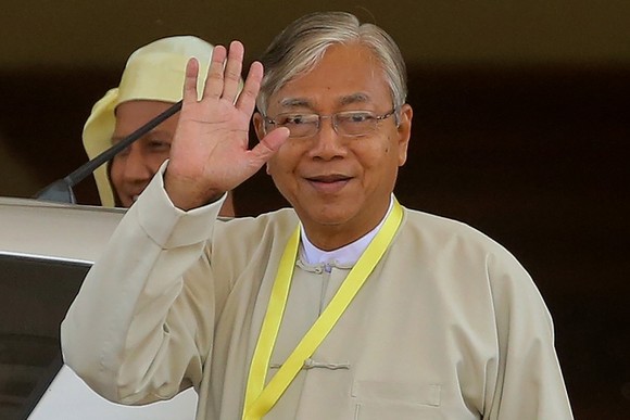 圖為緬甸總統廷覺。（圖源：互聯網）