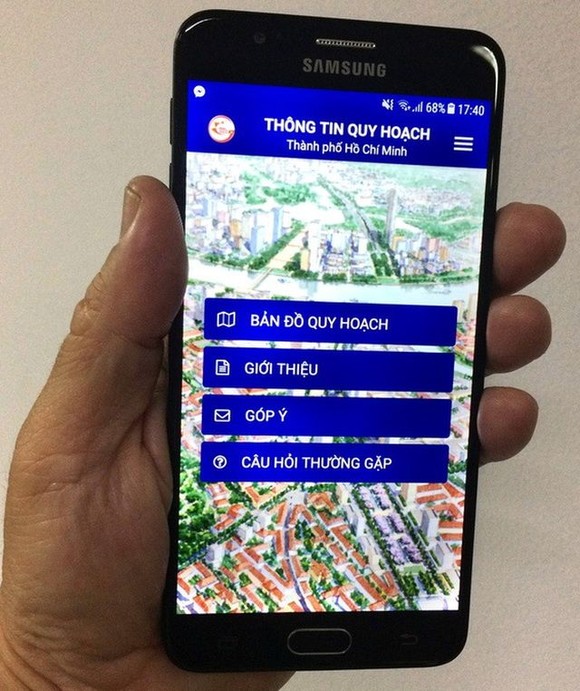透過電腦或智能手機，民眾可以查看本市各個地區的規劃資訊。