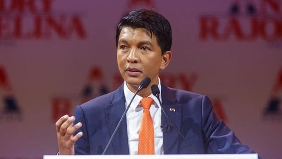 馬達加斯加總統安德里‧拉喬利納(Andry Rajoelina)。（圖源：Dailynewscable）
