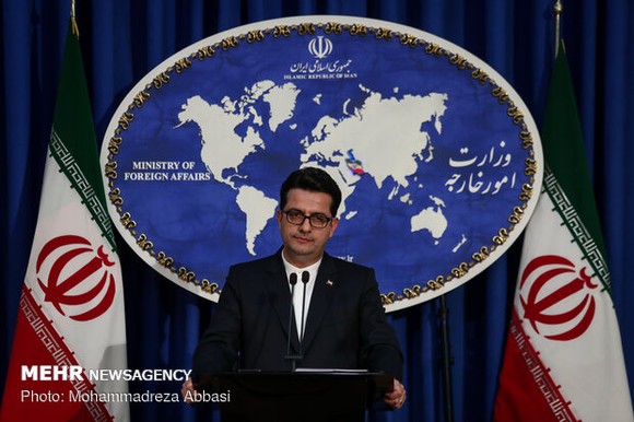 圖為伊朗外交部發言人阿巴斯·穆薩維。（圖源：伊媒）